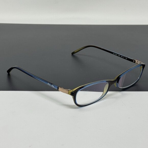 Ralph Lauren RA 7045 1165 Brown Slim Rectangle Eyeglasses Frames 49-17 135 Italy - Picture 1 of 12